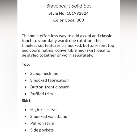 Free People Braveheart Set - Picture 5 of 6